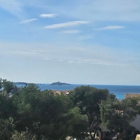 Domaine De La Coudouliere, T2 Climatise Terrasse Vue Mer Sans Vis A Vis Plage A 100M Six-Fours-les-Plages Rum bild
