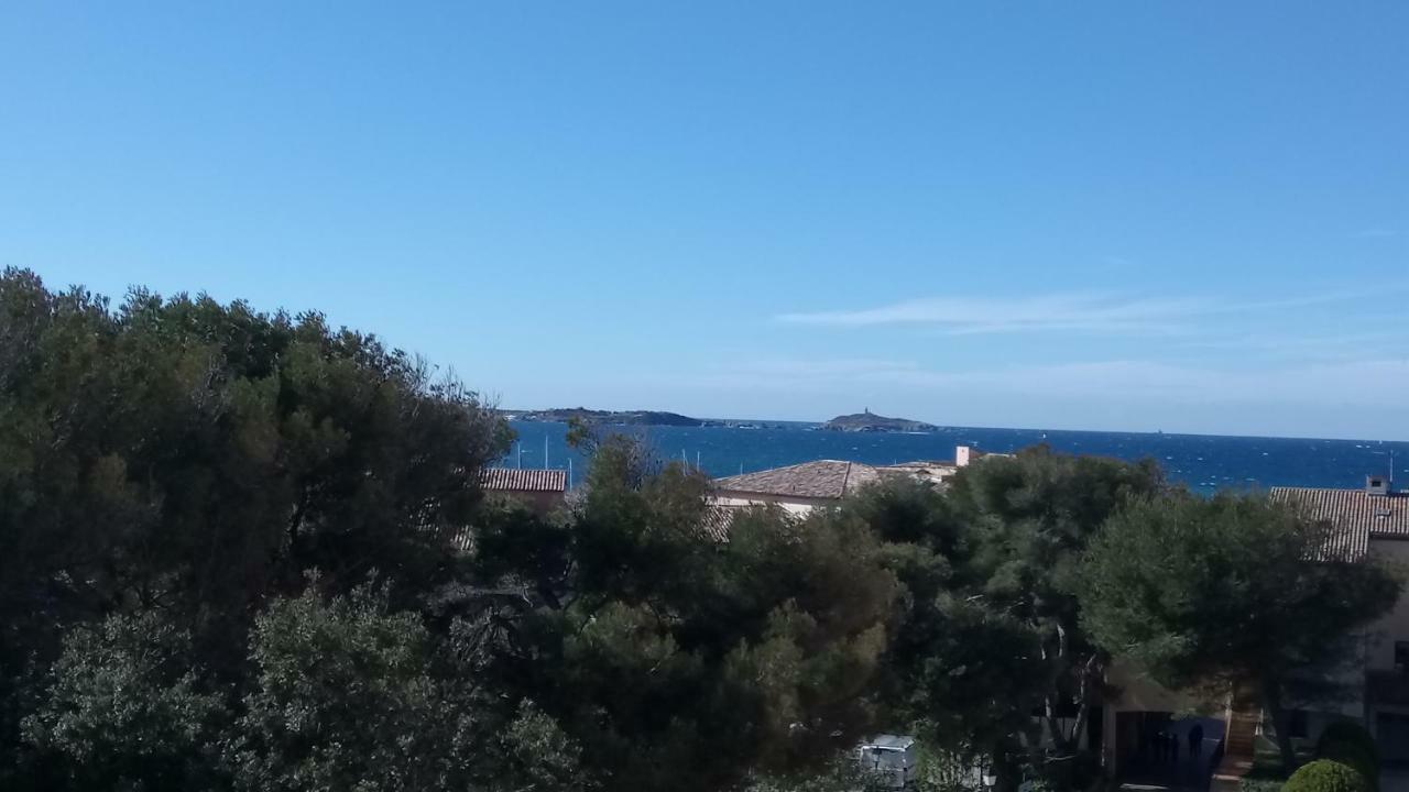 Domaine De La Coudouliere, T2 Climatise Terrasse Vue Mer Sans Vis A Vis Plage A 100M Six-Fours-les-Plages Exteriör bild